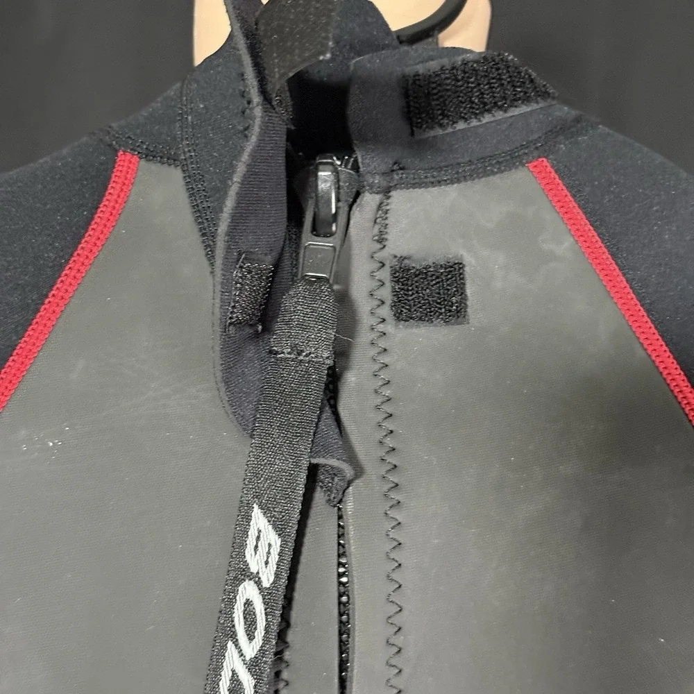 Mens Body Glove Velocity 2mm Shorty Wetsuit Black Red Springsuit Medium